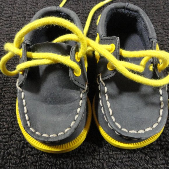 Sperry Top-sider A/O Crib shoe 1M~Open box~Cute~Boys - Picture 2 of 7